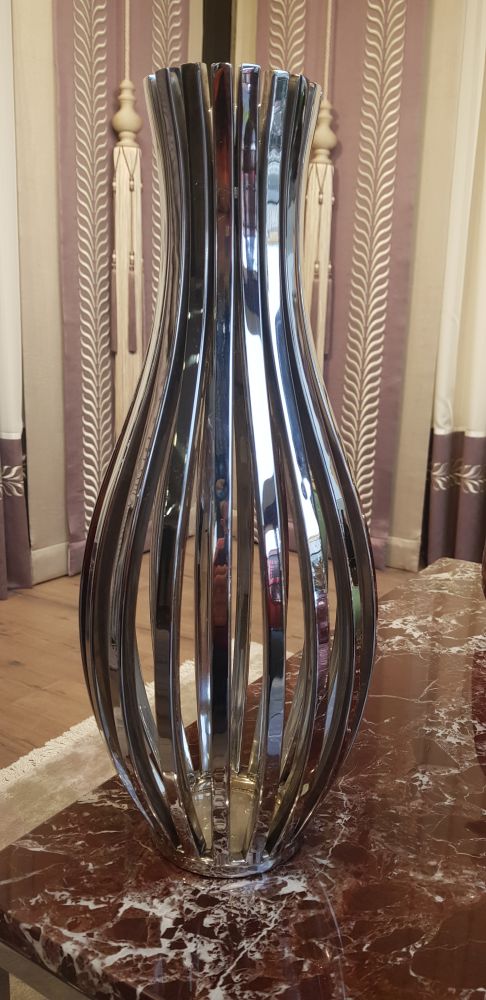 dekoratif paslanmaz çelik vazo