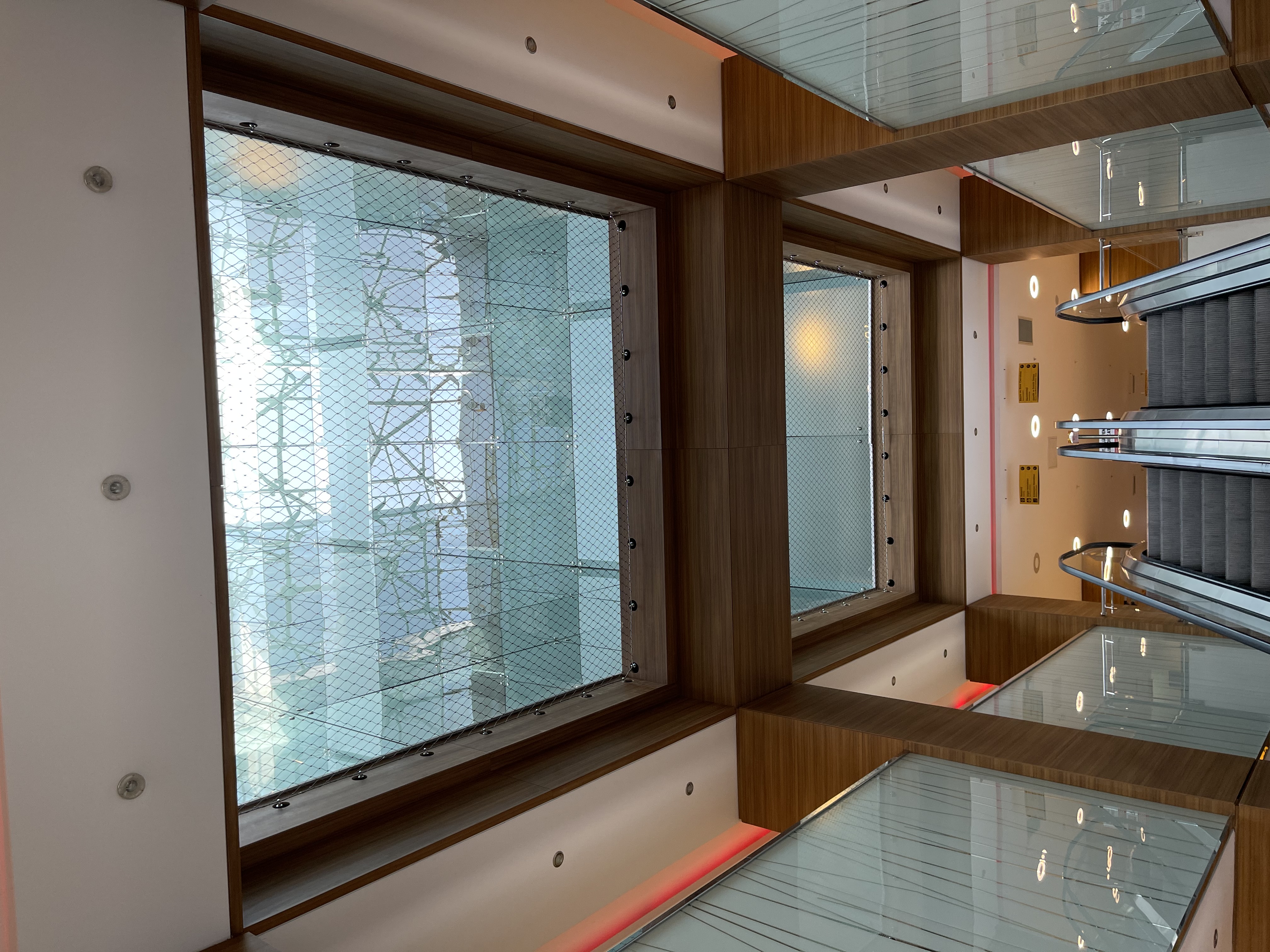 güvenlik ağı galeri boşluğu