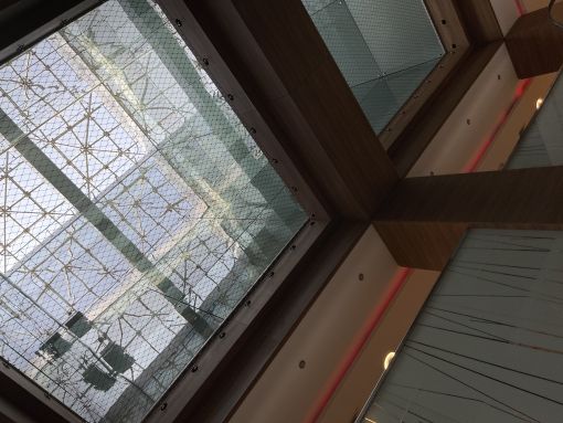 güvenlik ağı galeri boşluğu için paslanmaz çelik ağ